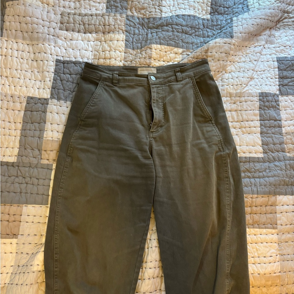 Everlane Barrel Leg Pants